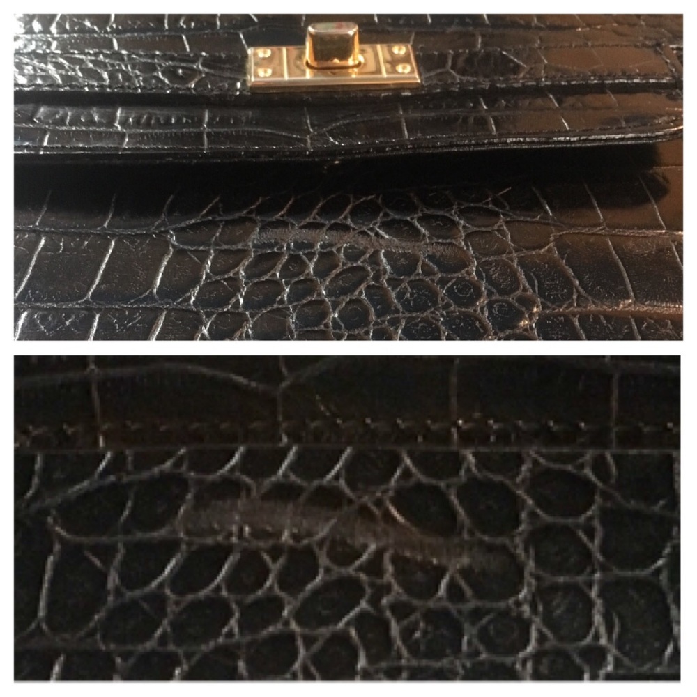 Host Pick🎉Valerie Stevens Leather Clutch - Picture 8 of 8